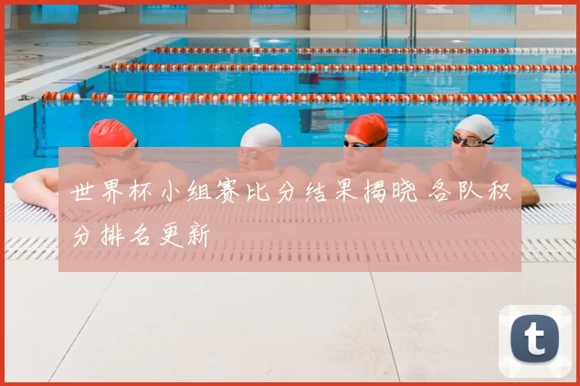 世界杯小组赛比分结果揭晓 各队积分排名更新